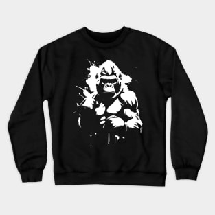 gorilla boxing Crewneck Sweatshirt